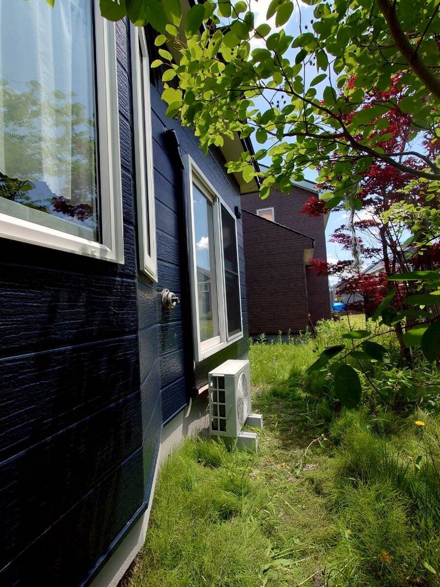戸建住宅 エアコン取付